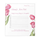 Suche nach rosa tulpen notizblock Weiß