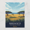 Suche nach das serengeti postkarten Landschaft