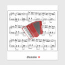 Suche nach akkordeon aufkleber Musikinstrument