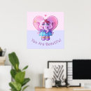 Suche nach lila elefant poster Niedlich