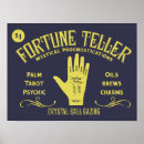Suche nach fortune teller poster Typografie