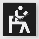 Suche nach library wanduhren Reading