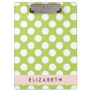 Suche nach polka dots klemmbrett Monogramm