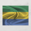 Suche nach gabun postkarten Flagge von gabun