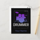Suche nach drummer postkarten Musiker
