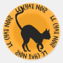 Suche nach le chat noir aufkleber Schwarzkatze
