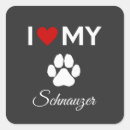 Suche nach hunde des schnauzer aufkleber Liebe