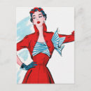 Suche nach rotes kleid postkarten Retro