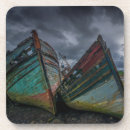 Suche nach fischerboot untersetzer Ozean