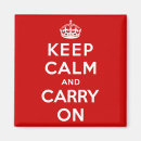 Suche nach keep calm and carry on magnete Vintage