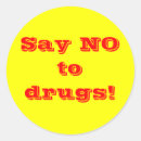 Suche nach drogen aufkleber Nein zu drogen
