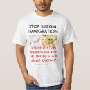 Suche nach illegale einwanderung tshirts Immigration