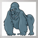 Suche nach lustiger gorilla poster Cartoon