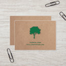 Suche nach grüner baum visitenkarten Gärtner