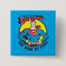 Suche nach mann des stahls buttons Logo