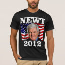 Suche nach newt gingrich tshirts Präsident