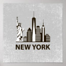 Suche nach nyc wolkenkratzer poster Empire state gebäude