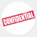 Suche nach vertrauliche aufkleber Rot