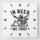 Suche nach lustiges bier wanduhren Skelett