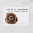 Suche nach teddybär visitenkarten Kind