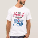 Suche nach polizei ehefrau tshirts Liebe
