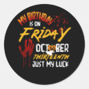 Suche nach freitag 13 aufkleber Geburtstag
