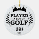 Suche nach lustiges golf ornamente Für golfer