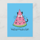 Suche nach lustige wassermelonen postkarten Cartoon