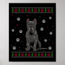 Suche nach cane corso poster Frohe weihnachten