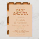 Suche nach couples shower baby einladungen Typografie