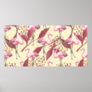 Suche nach flamingo muster poster Botanisch