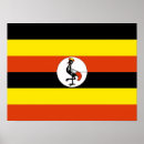 Suche nach uganda poster Flagge von uganda