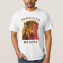 Suche nach amerikanischer bison tshirts Prärie