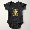 Suche nach niedlicher frosch babykleidung Personalisiert