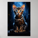Suche nach bengalische katze poster Kätzchen