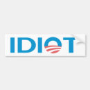 Suche nach anti idiot autoaufkleber Obama