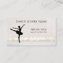 Suche nach ballet visitenkarten Tänzerin