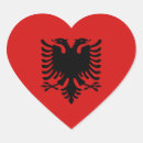 Suche nach albania aufkleber Albanische flagge