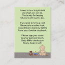 Suche nach gedicht visitenkarten Jede person