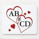 Suche nach zwei herzen mousepads Valentinstag