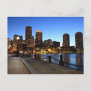 Suche nach boston hafen postkarten Skyline