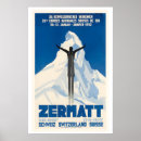 Suche nach schweizer ski poster Klassische reiseillustration