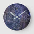 Suche nach heilige geometrie wanduhren Blau