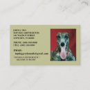 Suche nach windhunde visitenkarten Geschäft