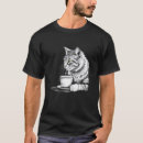 Suche nach trinkender kaffee tshirts Kätzchen