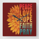 Suche nach peace wanduhren Flowers
