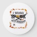 Suche nach spinnen wanduhren Gruselige designs
