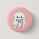 Suche nach maneki neko buttons Katze