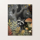Suche nach waschbär puzzle Waldland