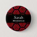 Suche nach blumenmuster buttons Brautjungfer